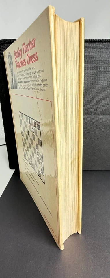 1st Printing! "Bobby Fischer Teaches Chess" - 1966 Hardcover - Basic Systems - Image 4 of 4