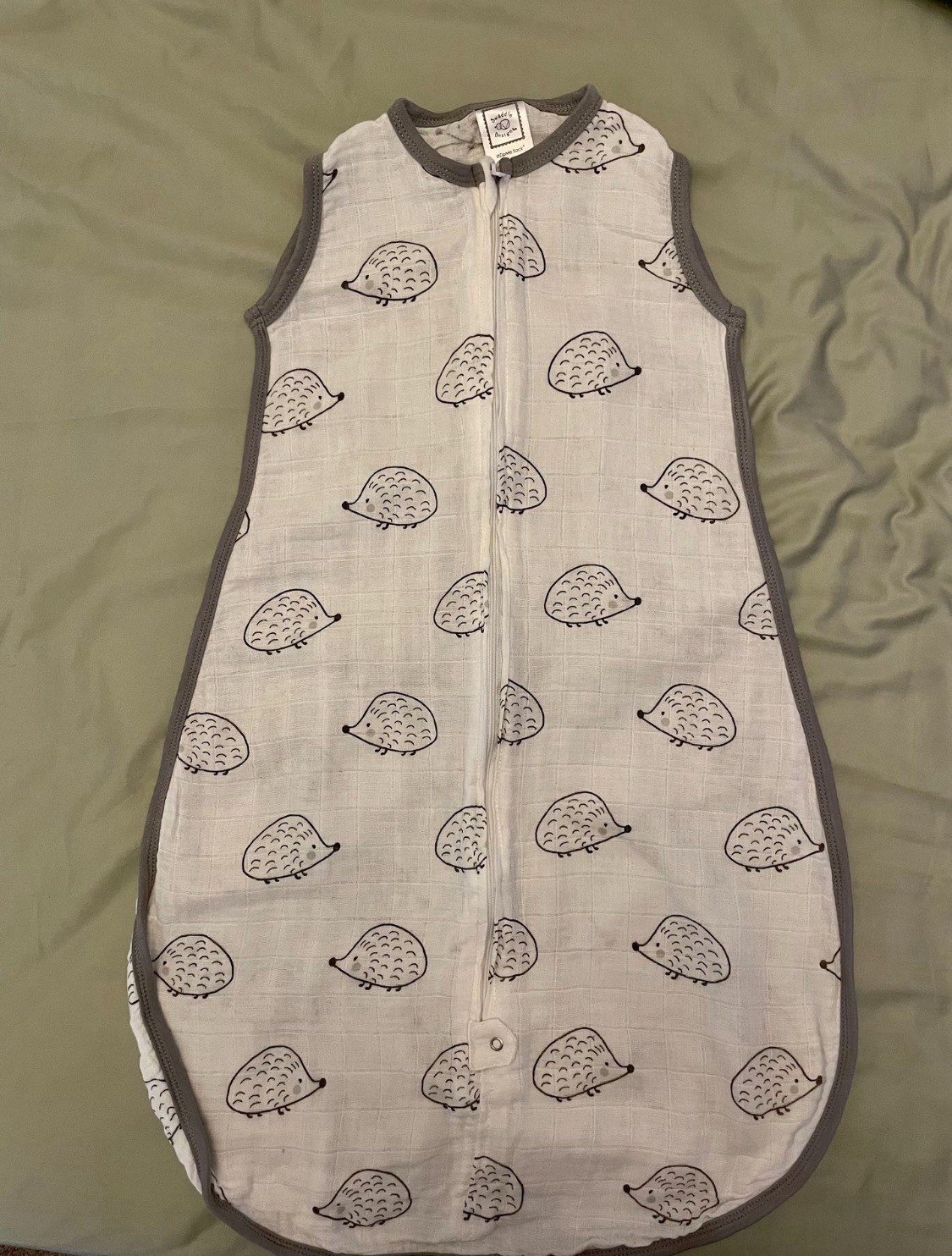 Baby Muslin Swaddle Me Sleep Sack, Wearable Blanket, 6-18 Months