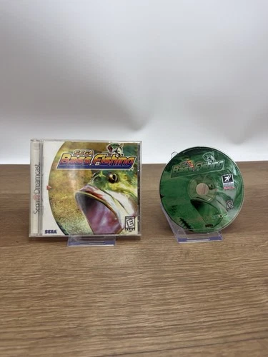SEGA Bass Fishing Sega Dreamcast Complete CIB Mint Condition