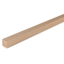 Cindoco Maple Dowel 1/2" Square SINGLE PIECE