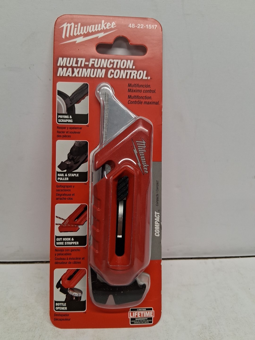 Milwaukee 48-22-1517 Multi-Function Compact Utility Knife
