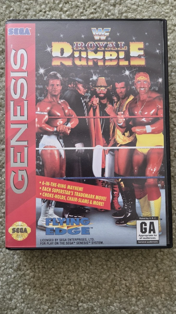 WWF Royal Rumble Sports SEGA Video Games for sale | eBay