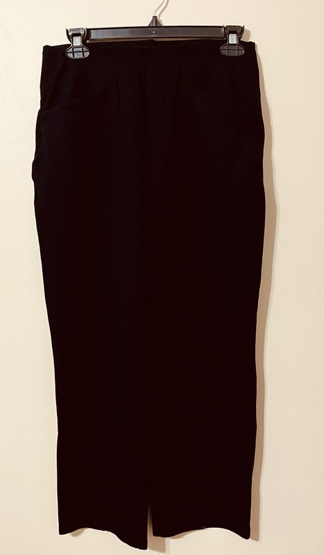 EUC Black Old Navy Extra High Rise Stevie Straight Dress Pants M Womens Juniors