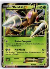 Pokemon TCG Beedrill EX - XY157 XY Black Star Promo LP on eBay