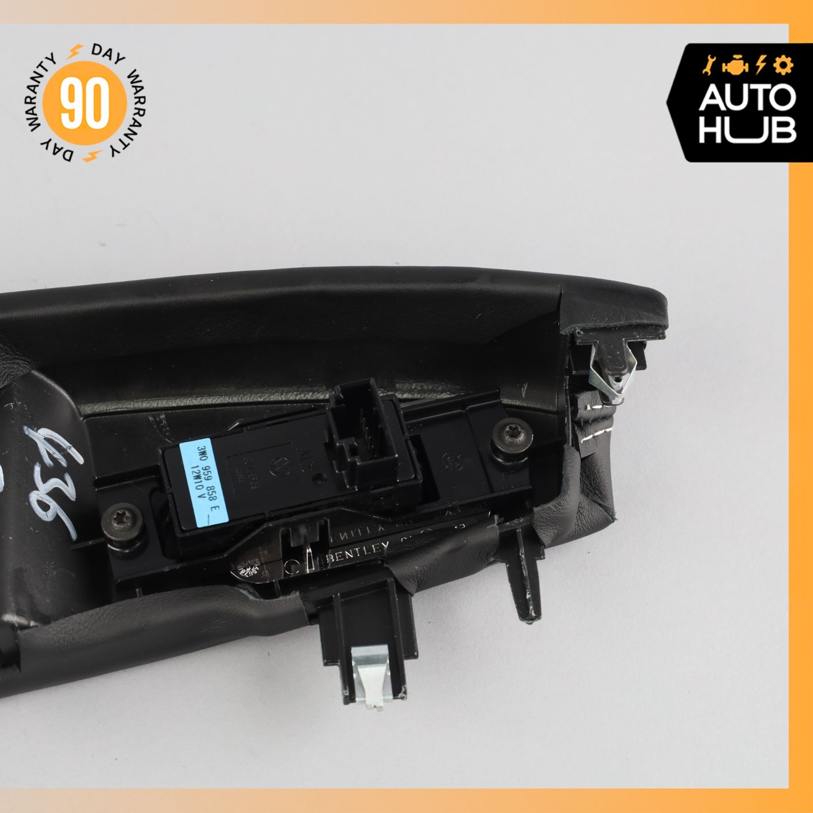 12-18 Bentley Continental GTC Rear Left Interior Door Panel Armrest OEM 73k