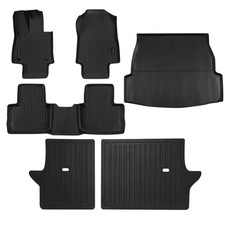 Floor Mats for Toyota RAV4 2019-2025 TPE All Weather Black