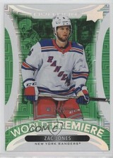 2021-22 Upper Deck Ovation World Premiere Green 12/25 Zac Jones #WP-13 12ee