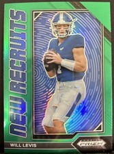 WILL LEVIS 2023 Prizm Draft Picks New Recruits Green SP Tennessee Titans 🏈🔥
