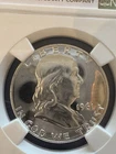 1961 Franklin Half Dollar NGC PF67 Proof 90% Silver Benjamin Franklin 50c Coin