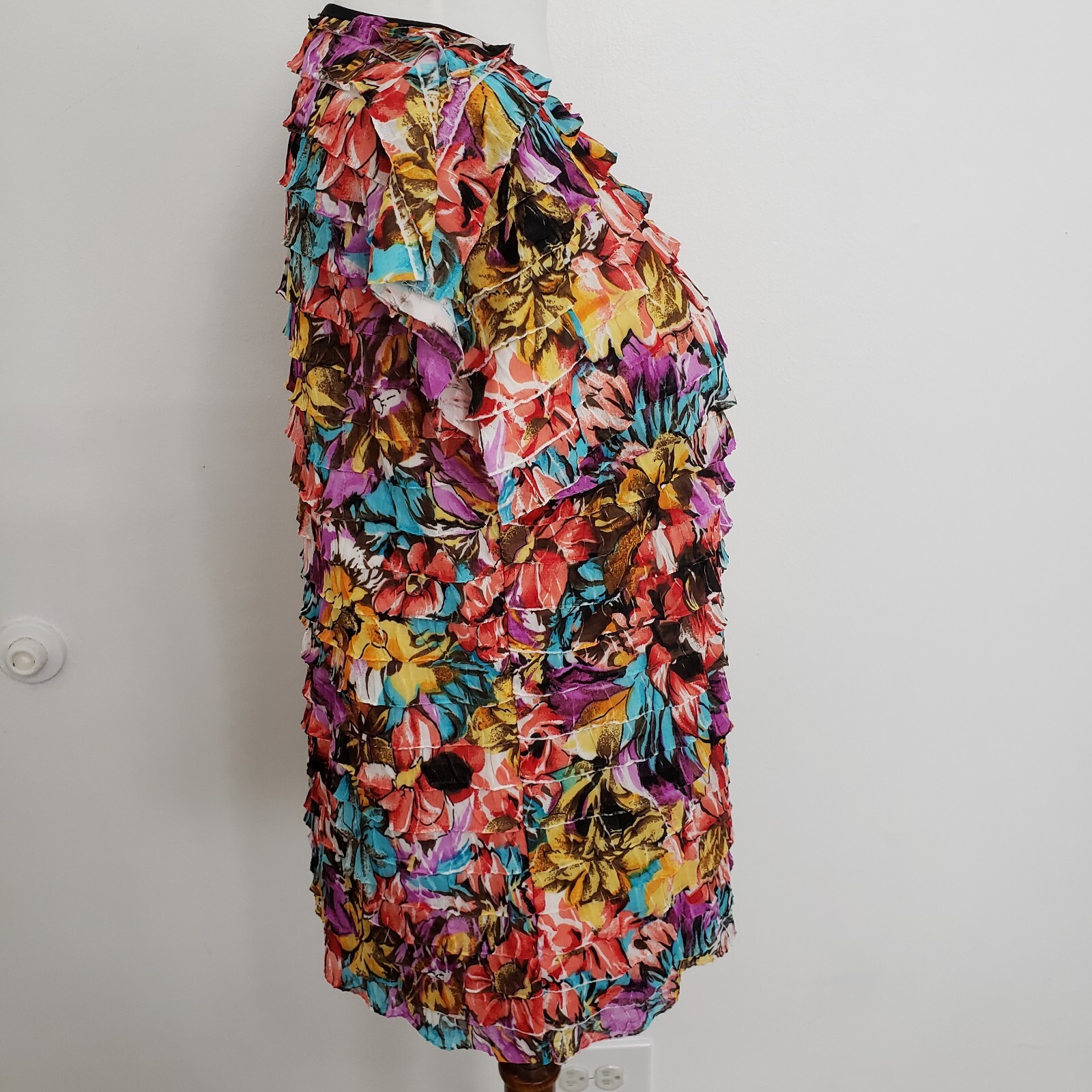 Notations S Sleeveless Pullover Ruffled Tiered La… - image 6