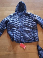 Camel Crown Men's Hooded Puffer Jacket Lightweight Bubble  Zip Down Coats XXL