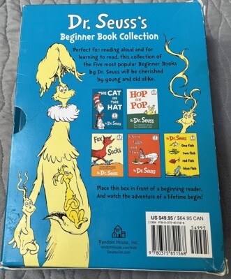 Dr. Seuss's Beginner Book Collection [Cat n Hat, Hop, 1 Fish 2