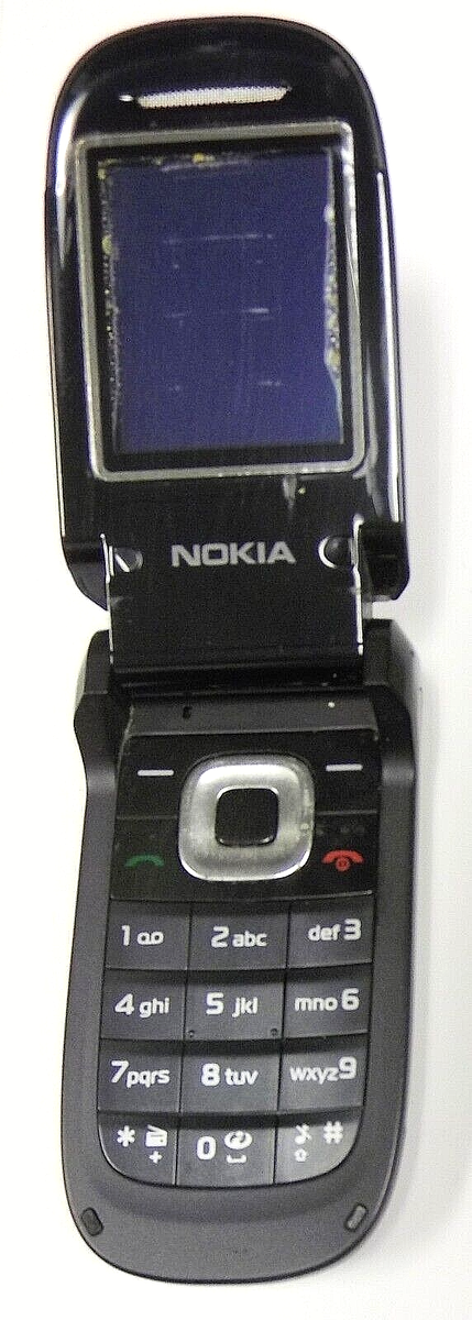 Nokia 2660 - Silver and Black ( Cincinnati Bell ) Rare Cellular