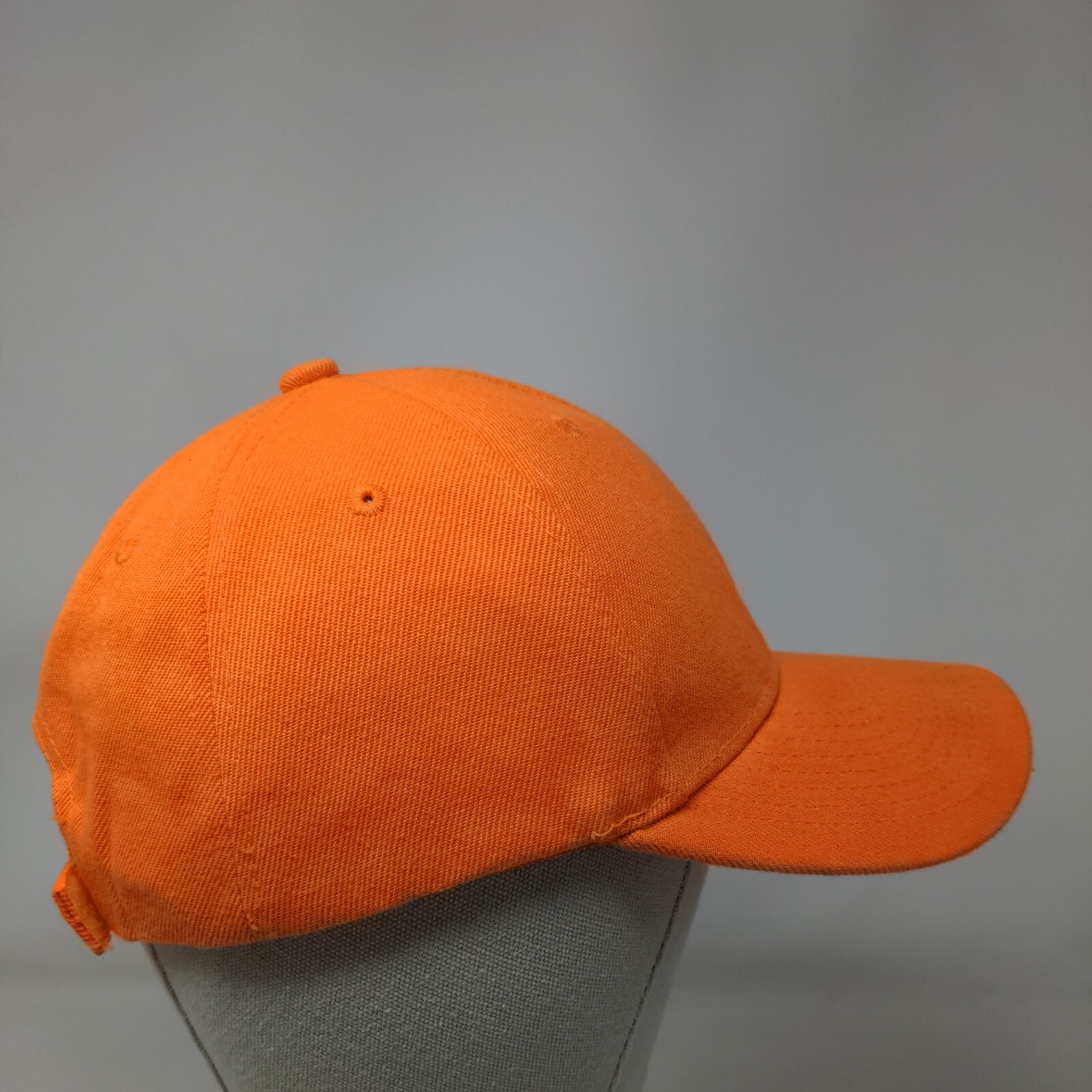 choKoLids Strapback Hat Orange OSFA Adjustable 6 … - image 5