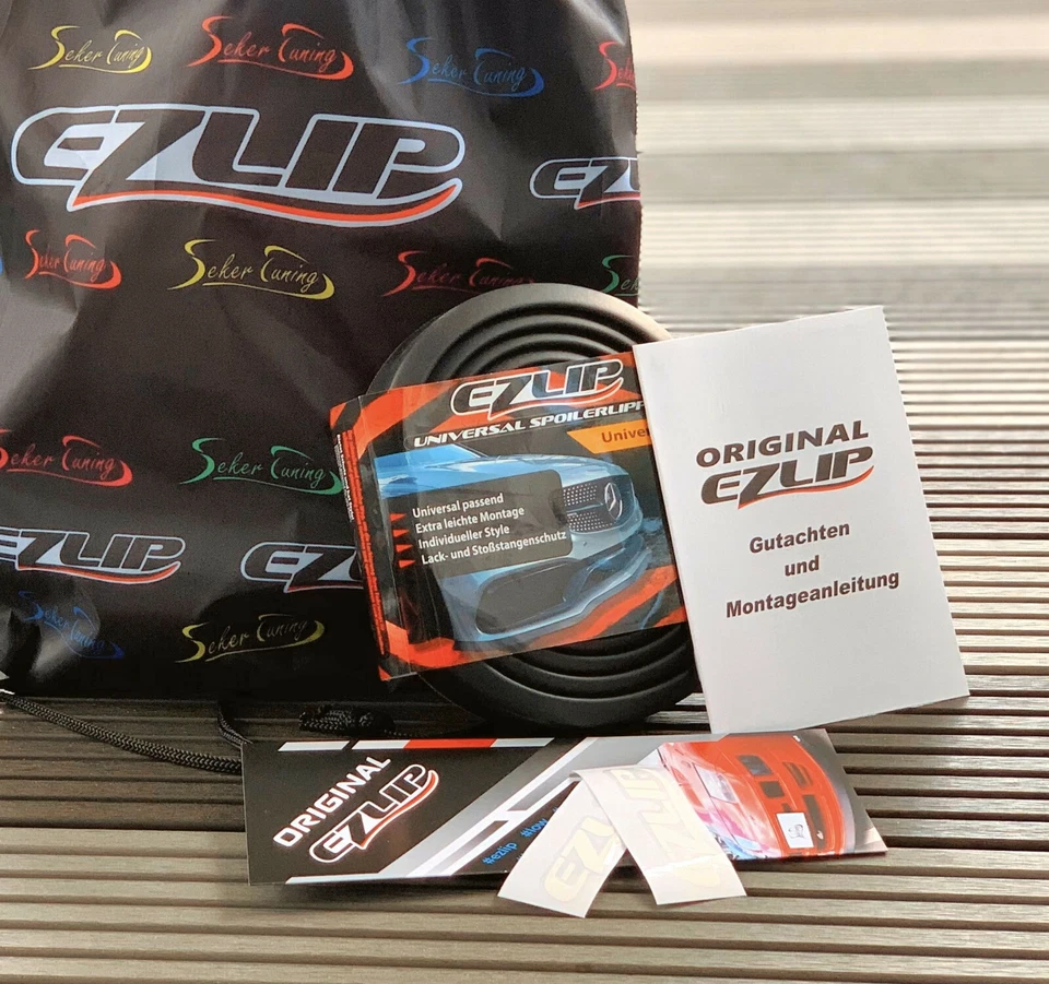 EZ-LIP Universal Spoilerlippe Lippe Frontspoiler Spoiler Lip Spoilerschwert NEU - Bild 2 von 4