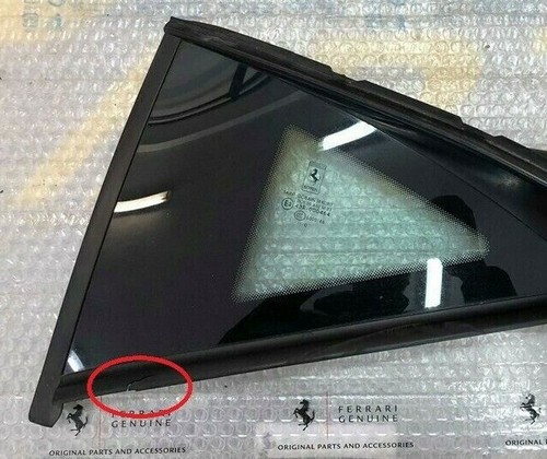 FERRARI 458 ITALIA, VIDRIO, TRASERO, VENTANA, IZQUIERDA, L.H, P/N 82746900 - Imagen 4 de 4