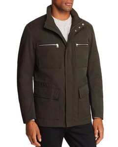 dark green field jacket