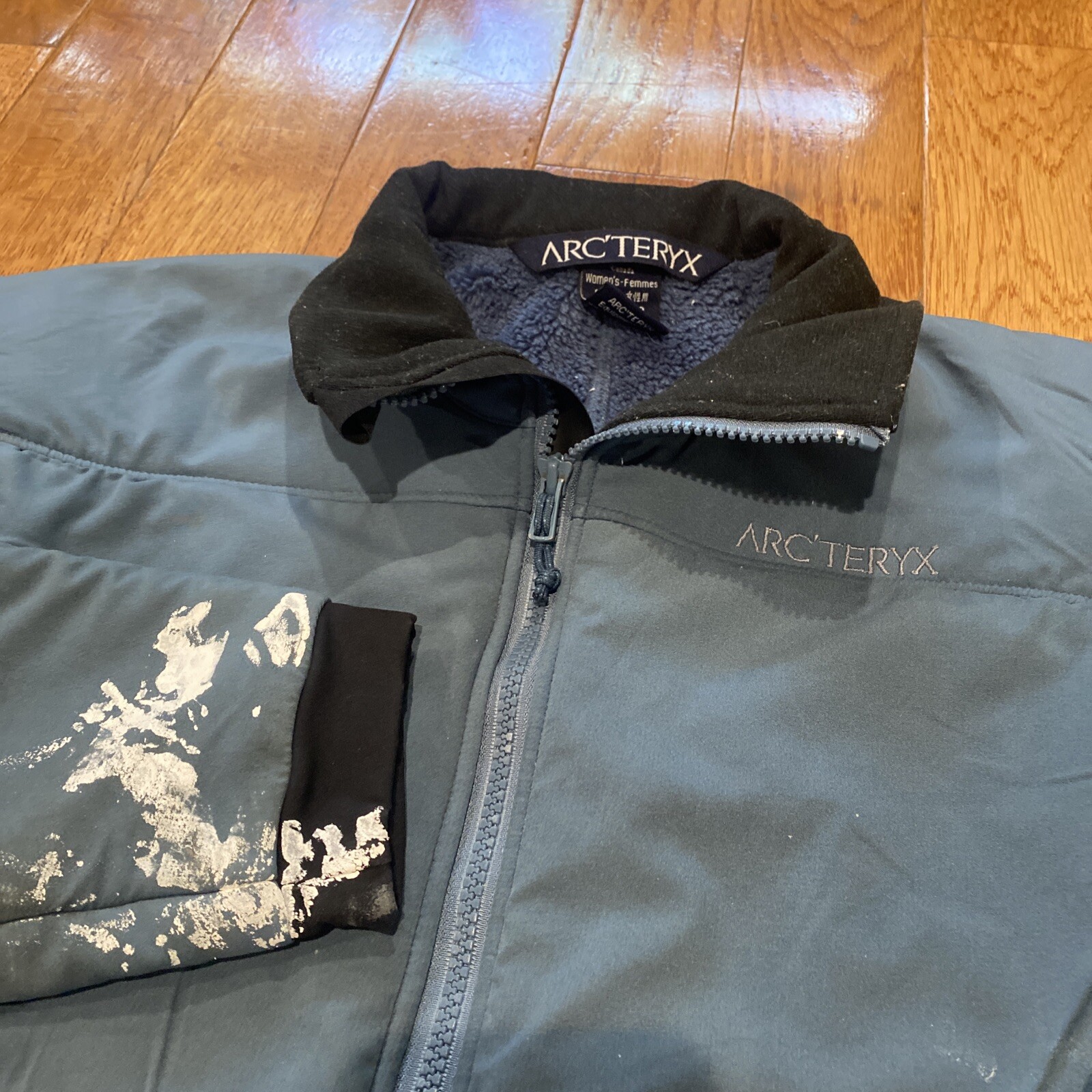 ARC'TERYX Giacca donna vintage Arcteryx Polartec Easyrider pile taglia M anni 2000