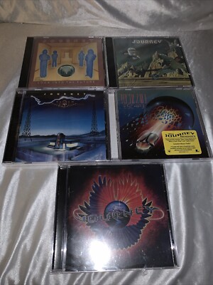 Journey 5 CD Lot Escape, Frontiers, Raised On Radio, Infinity & Look ...