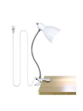 Desk lamp Eye-Caring Table Lamps, 360 Rotation Gooseneck Clip on Lamp Readi