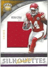 DEMARCUS ROBINSON RC 2016 Crown Royale Rookie Silhouettes Jersey Chiefs 10/250