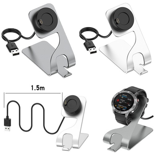 For Garmin Fenix 6/5A Vivoactive3 Instinct 2S Watch Charging Dock Cradle  Charger | eBay