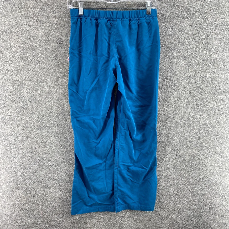 Pantalones Médicos Urbane Ultimate Mujer PXS Petite Azul Tiro Medio Bolsillos De Colección Sólidos Foto 2 de 4