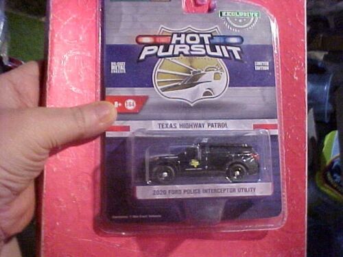 GREENLIGHT 1:64 2020 FORD POLICE INTERCEPTOR TEXAS HIGHWAY PATROL
