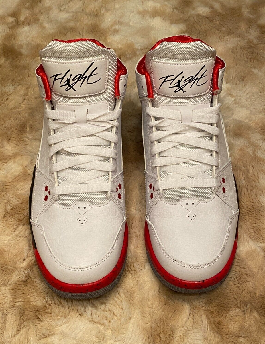 Nike Air Jordan Flight Origin Men's Shoes Size 9.5 - White/White