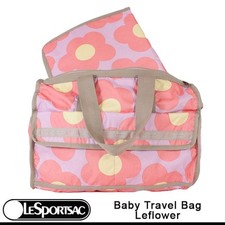 LESPORTSAC BABY TRAVEL DIAPER BAG W/CHANGING PAD LEFLOWER 3249 P419 NWT 148