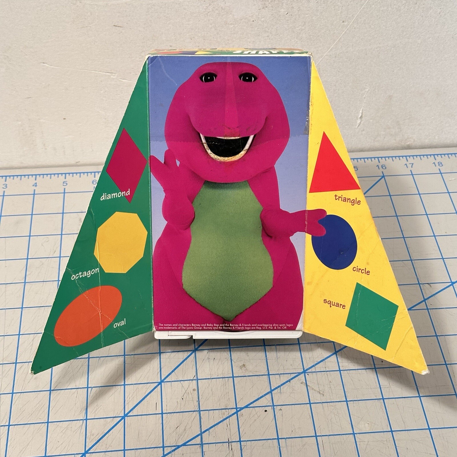 Barney Barney’s Colors And Shapes VHS 1997 2 Tape Set Children’s