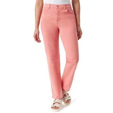 Women's Gloria Vanderbilt Amanda Classic High Waist Tapered Jeans 18 AVG Rose