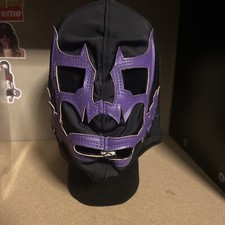 Autographed Dark Order Mask Anna Jay Evil Uno Stu Grayson Preston Vance AEW