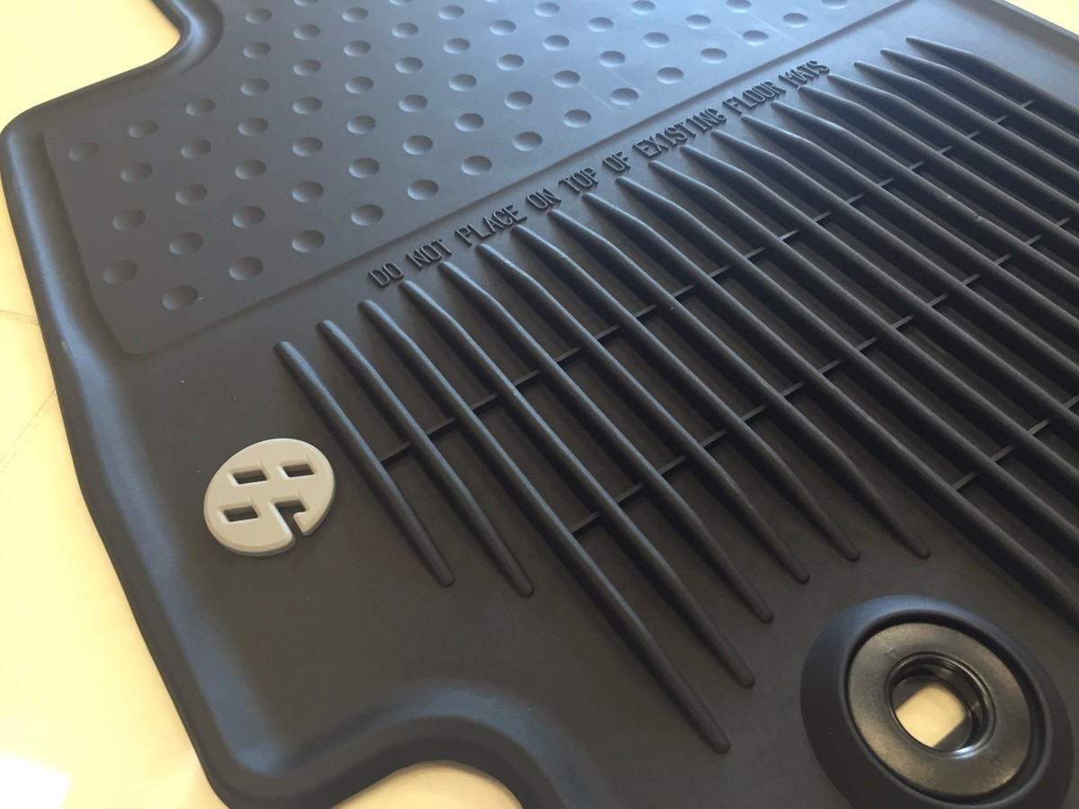 2013-2020 TOYOTA 86 FR-S ALL WEATHER RUBBER FLOOR MATS GENUINE