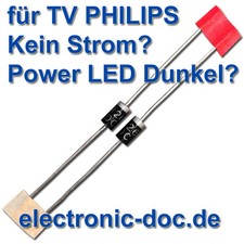 2 x SB260(SR260) diode für Netzteil BOARD LCD-TV PHILIPS 37PFL8404H/12 D907,D911