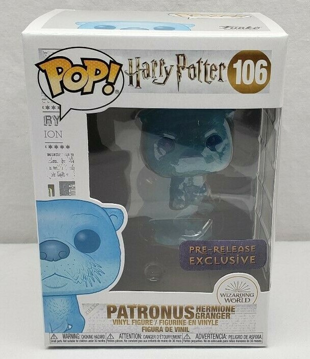 Funko Pop Harry Potter 106 Patronus Hermione Granger Pre Release Exclusive W/Pro