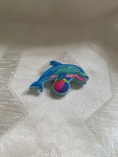 Lisa Frank Crocs Jibbitz Dolphin Charm