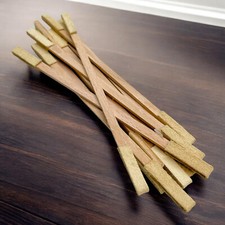 10 x Reinigungsstäbchen mit Leder (Sämischl...