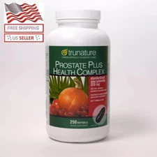 trunature Prostate Plus Health Complex, 250 Softgels with Saw Palmento