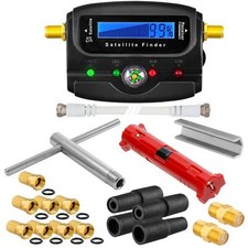 SAT Finder Narzędzie Kabel antenowy Kabel Odizolowany Wtyczka F Złącze montażowe