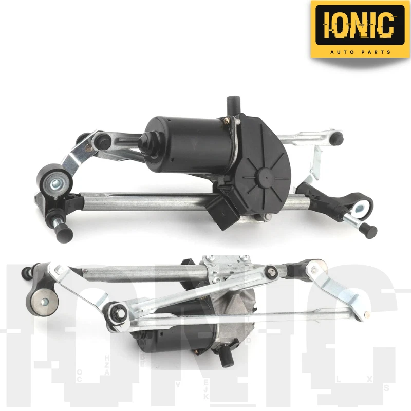 Vauxhall Corsa D & E 2006–2019 Front Windscreen Wiper Motor with Linkage RHD - Image 2 of 4