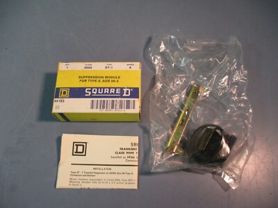 Square D Suppression Module Class 9999 ST-1 Ser. A for Type S Size 00-2 NEW