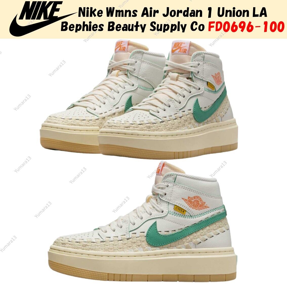 Nike Wmns Air Jordan 1 High Union LA Bephies Beauty Supply Summer