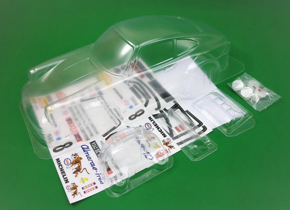 1:10 RC Clear Body Shell - Classic 1982 Porsche 911 Rally with Esso livery - Image 3 of 4