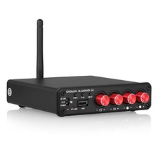 Douk Audio M4 4 Channel Bluetooth 5.0 Digital Audio Amplifier USB Player