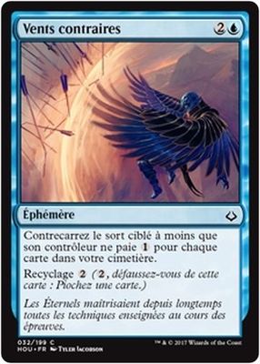 MTG Magic HOU - (x4) Countervailing Winds/Vents contraires, French/VF