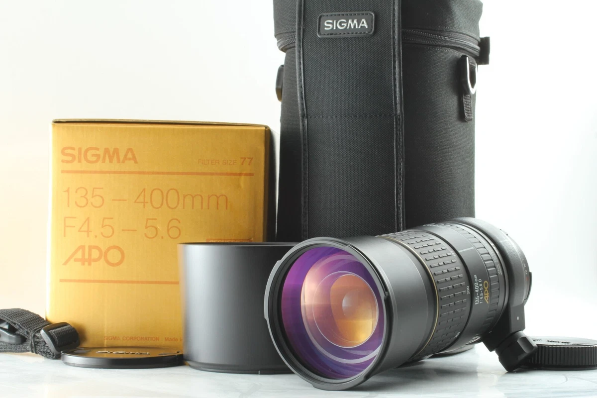 【 Mint in Box 】 SIGMA APO AF D 135-400mm f/4.5-5.6 ASP for Nikon from JAPAN #795