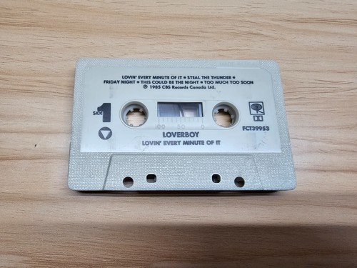 LOVERBOY - LOVIN' EVERY MINUTE OF IT CASSETTE - Foto 5 di 6