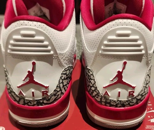 Nike Air Jordan 3 Retro Cardinal Red CT8532-126 Men's 7 Women's 8.5 - Picture 5 of 8