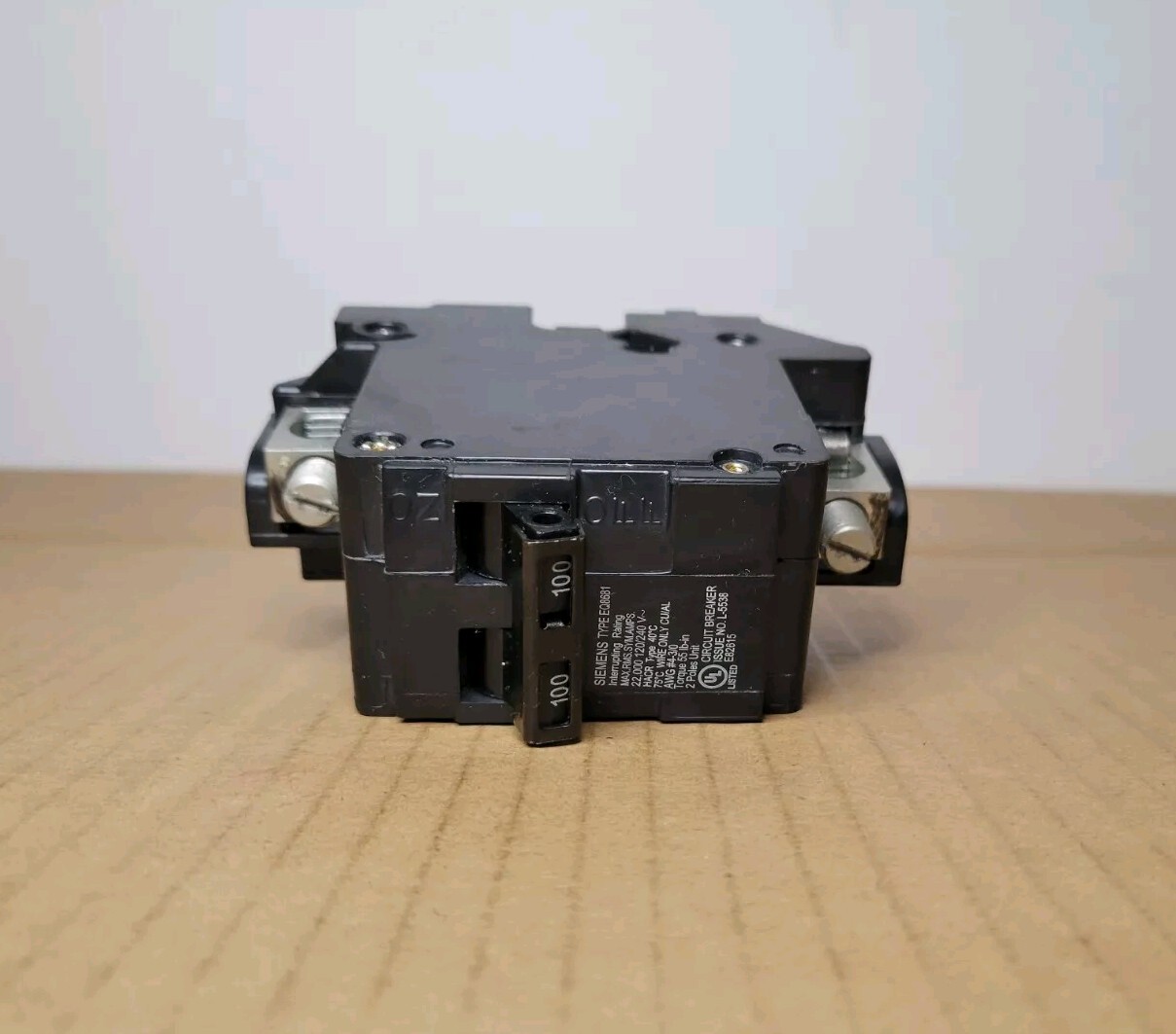 Siemens MBK100A 100A Main Breaker Conversion Kit Black Type EQ8681 - NEW!